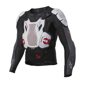 Chránič těla Alpinestars Bionic Plus 2 Honda kolekce bílo-modro-červeno-černý