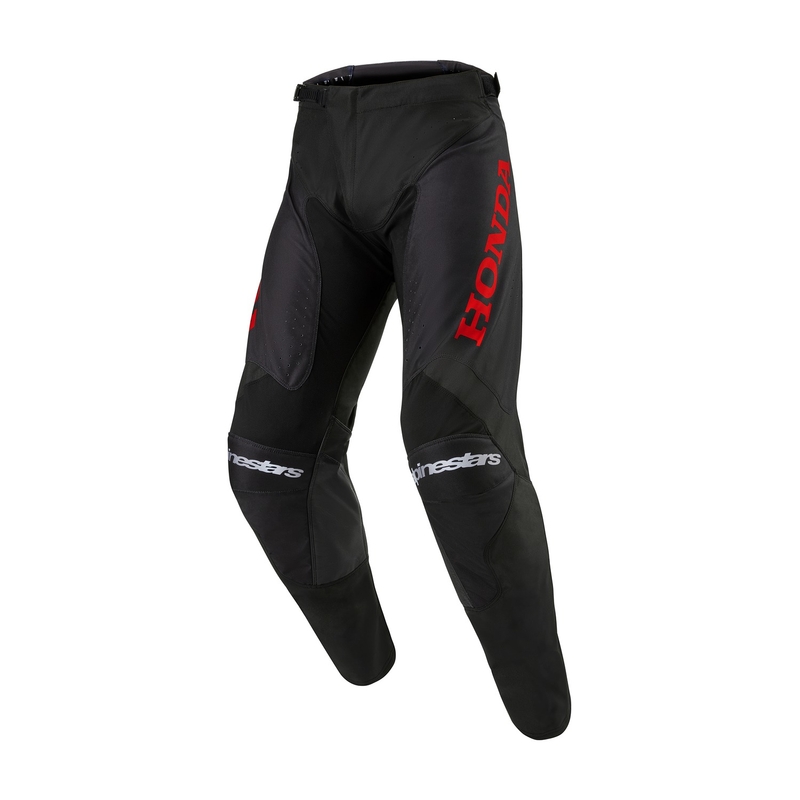 Motokrosové kalhoty Alpinestars Racer Iconic Honda kolekce černo-červené