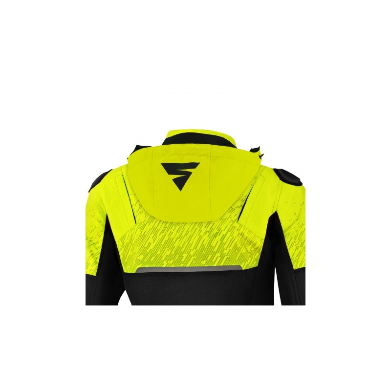 Kapuce pro dámskou bundu Shima Drift fluo žlutá