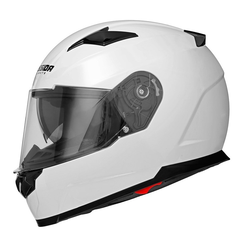 Přilba na motorku Cassida Apex bílá výprodej
