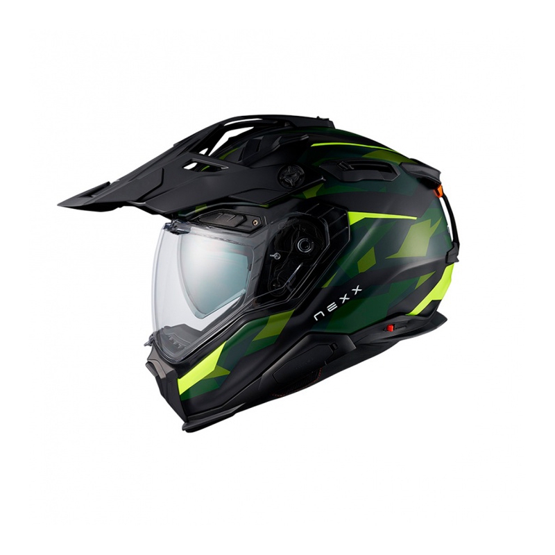 Enduro helma na motorku Nexx X.WED3 Trailmania fluo zelená výprodej