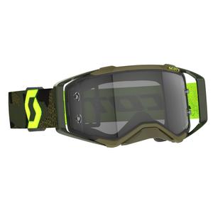 Motokrosové brýle Scott Prospect LS khaki-fluo žluto-světle šedé