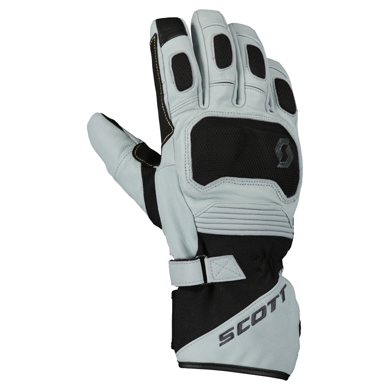 Rukavice na motorku SCOTT PRIORITY PRO GTX černo-šedé