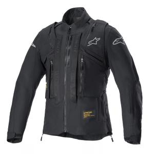 Bunda na motorku Alpinestars Techdura černo-reflexní