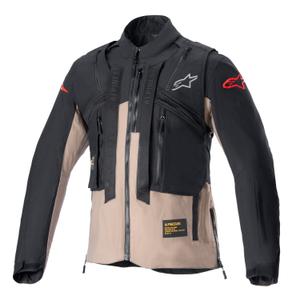 Bunda na motorku Alpinestars Techdura černo-hnědá