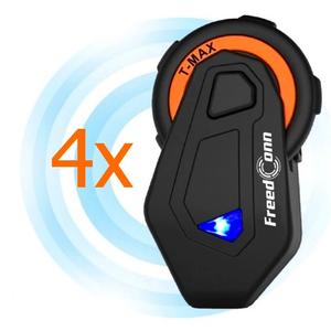 Sada 4 ks Bluetooth Intercomu T-MAX