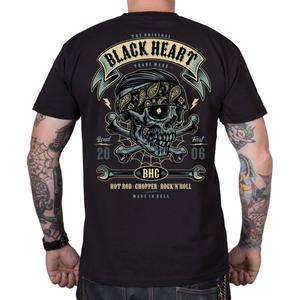 Tričko Black Heart Bandana Boy černé