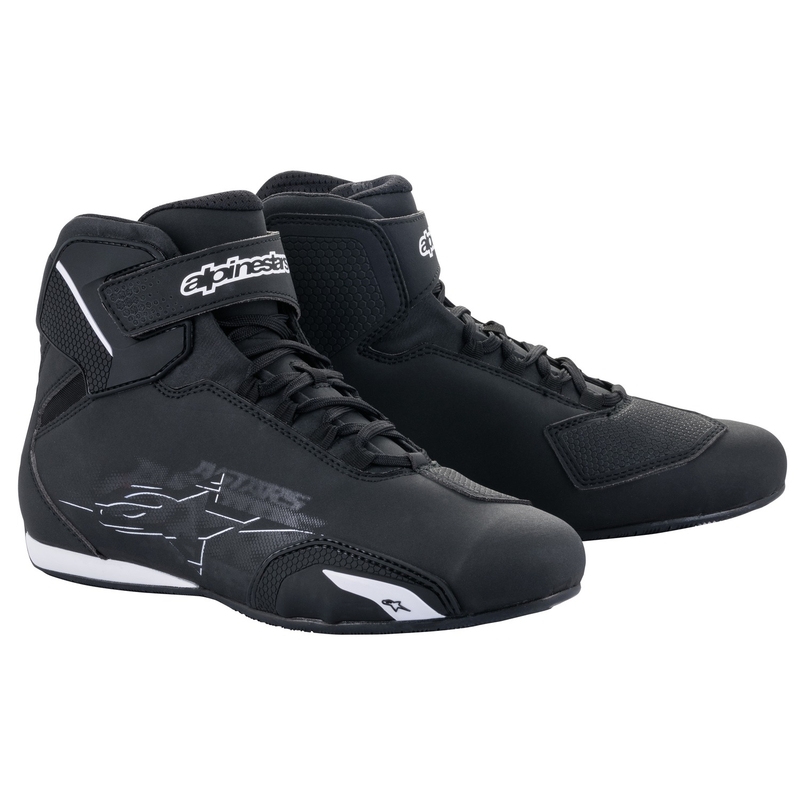 Boty na motorku Alpinestars Sektor černo-bílé