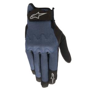 Rukavice na motorku Alpinestars Stated Air tmavě modro-černé