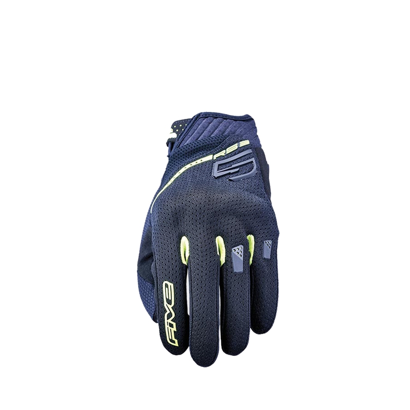 Rukavice na motorku FIVE RS3 EVO Airflow černo-fluo žluté