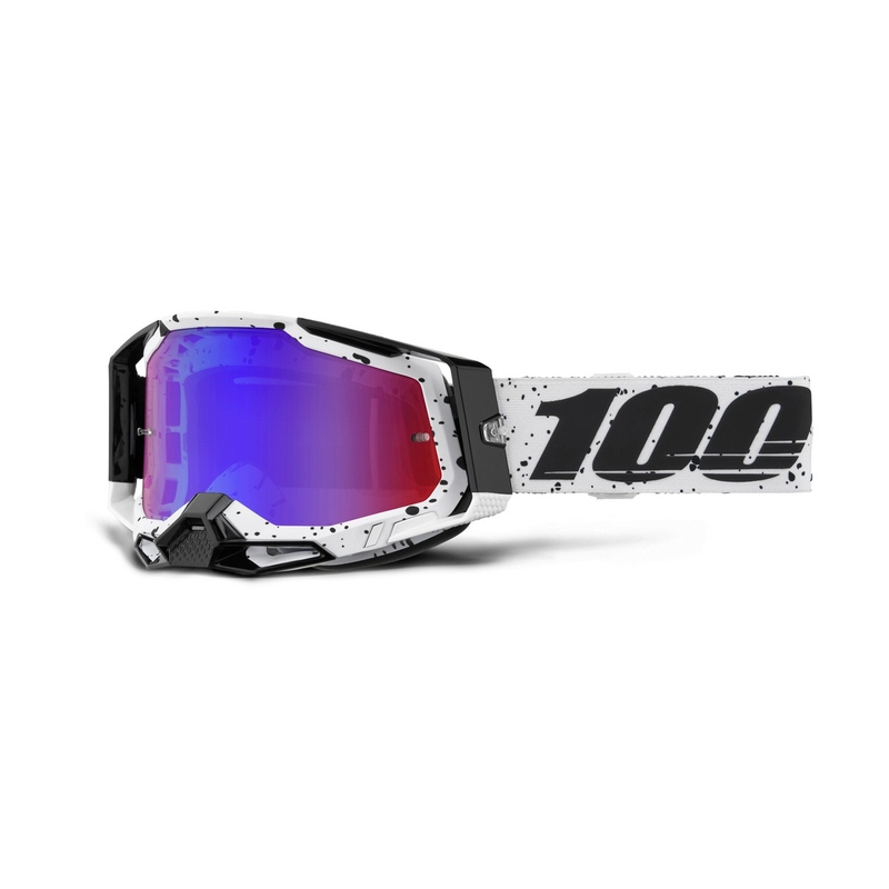 Motokrosové brýle 100% RACECRAFT 2 Trinity červeno-modré plexi