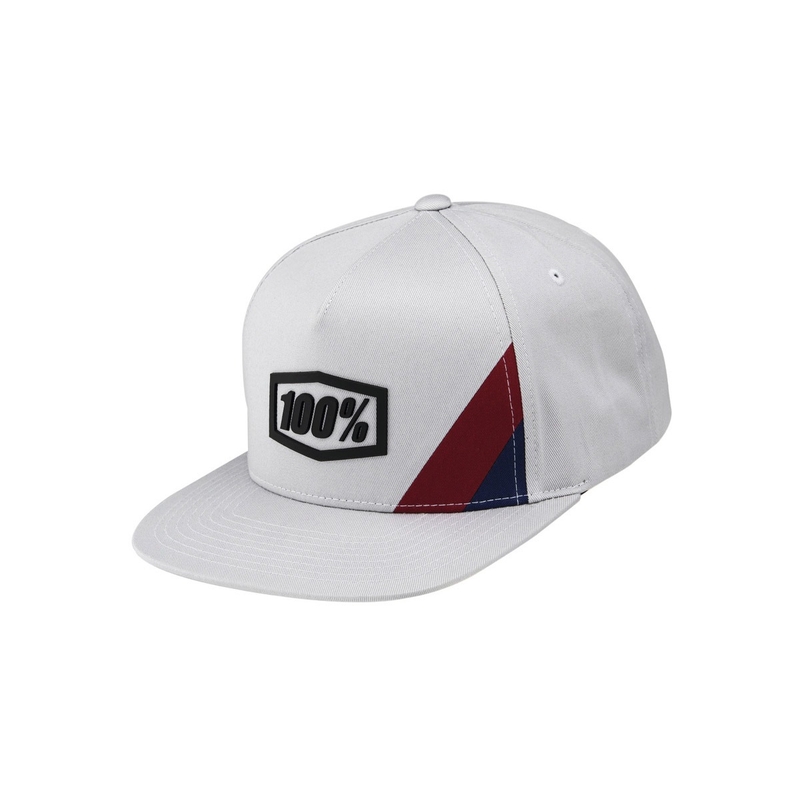 Kšiltovka 100% Cornerstone Snapback bílá