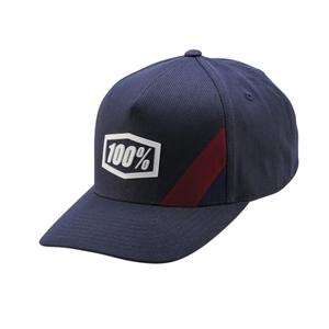 Kšiltovka 100% Cornestone Snapback modro-šedá