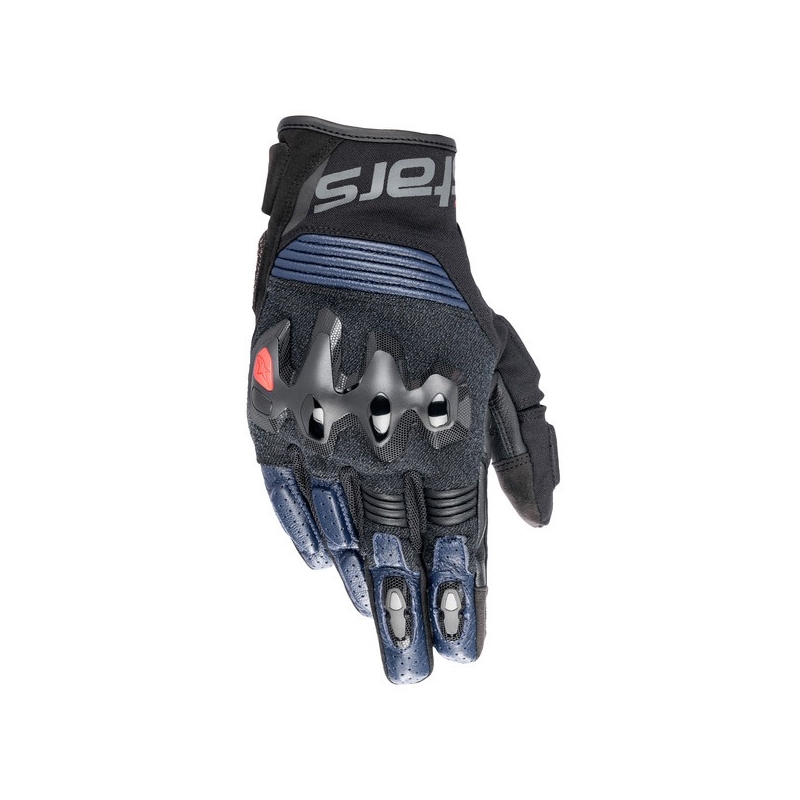 Rukavice na motorku Alpinestars Halo černo-modré