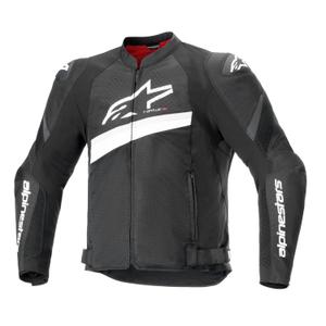 Bunda na motorku Alpinestars T-GP Plus R 4 Airflow černo-bílá