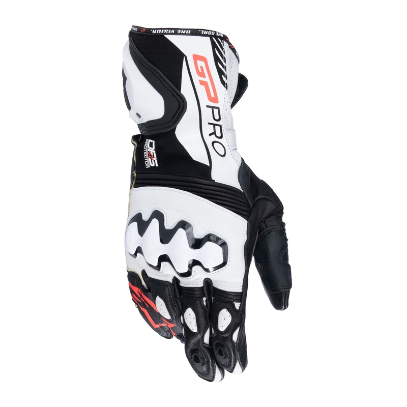 Rukavice na motorku Alpinestars GP PRO R 4 černo-bílé