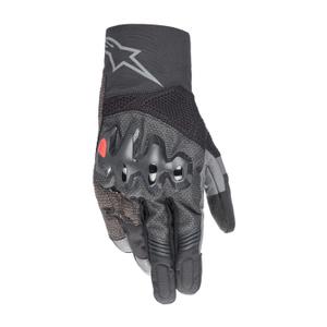 Rukavice na motorku Alpinestars AMT-10 AIR HDRY černo-tmavě šedé