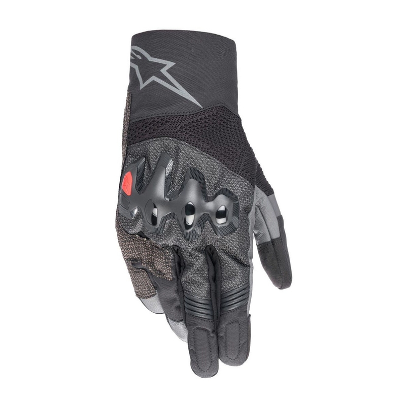 Rukavice na motorku Alpinestars AMT-10 AIR HDRY černo-tmavě šedé