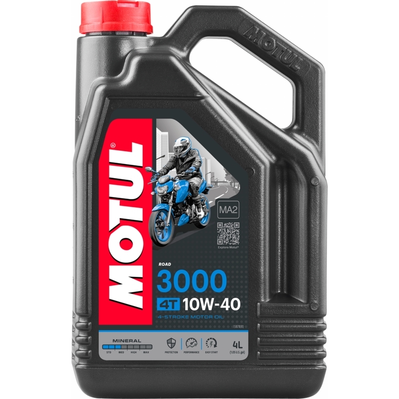 Olej Motul 3000 4T 10W40 4 l výprodej