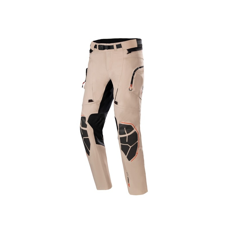 Kalhoty na motorku Alpinestars AMT-10R DRYSTAR XF pískovo-černo-oranžové
