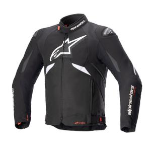 Bunda na motorku Alpinestars T-GP R 3 DRYSTAR černo-bílá