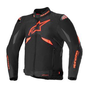Bunda na motorku Alpinestars T-GP R 3 DRYSTAR černo-fluo červeno-bílá