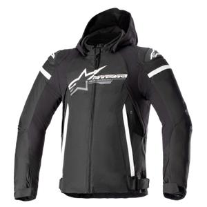 Bunda na motorku Alpinestars Zaca Waterproof černo-bílá