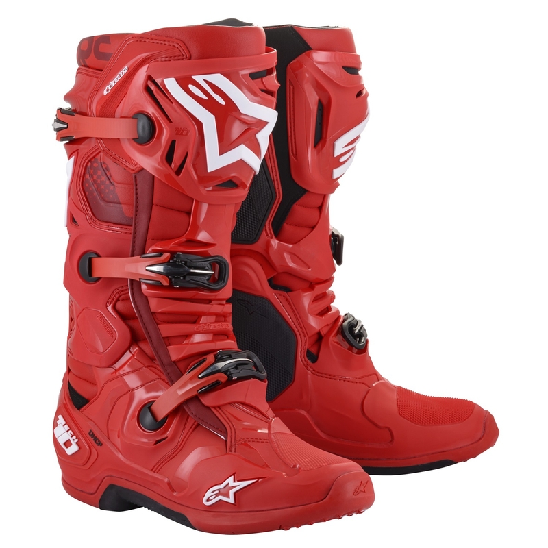 Boty na motorku Alpinestars Tech 10 červené