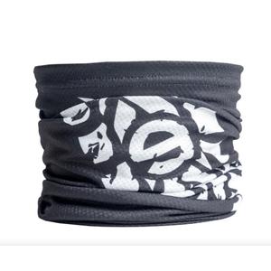 Multifunkční nákrčník nanosilver® Moto Stopa bílá