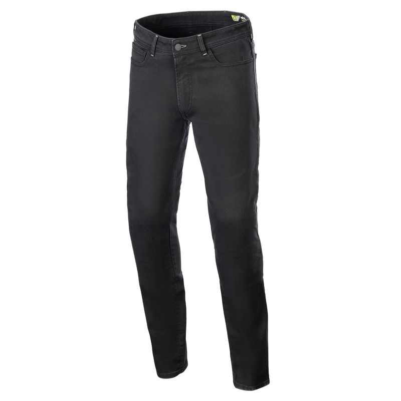 Džíny na motorku Alpinestars Copper 3 Denim seprané černé