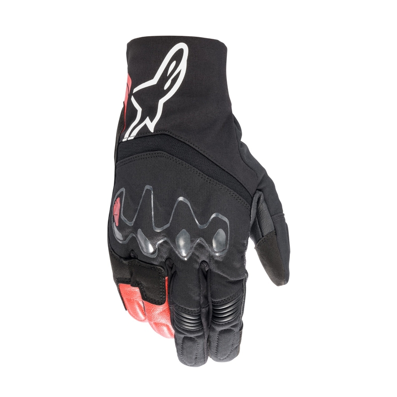 Rukavice na motorku Alpinestars Hyde XT Drystar černo-červené