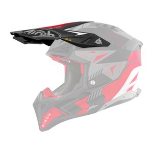 Kšilt pro helmu Airoh Aviator Spin červený matný