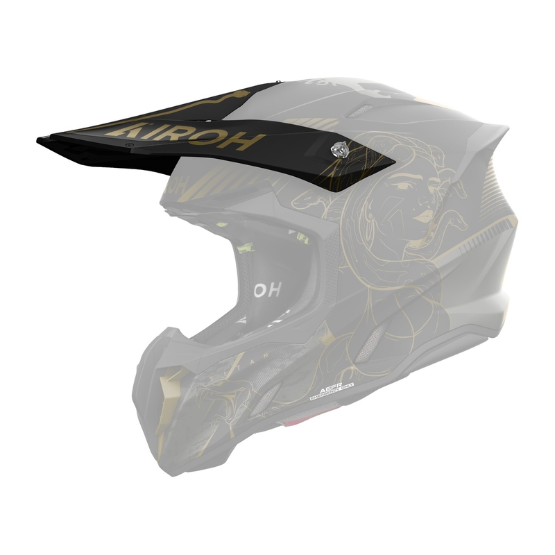 Kšilt pro helmu Airoh Twist 3 Titan matný