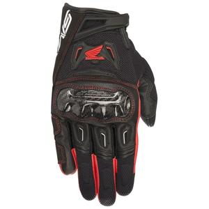 Rukavice na motorku Alpinestars SMX-2 Air Carbon Honda Kolekce černo-červené