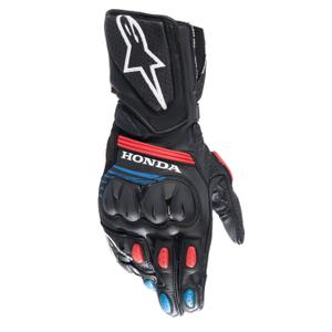 Rukavice na motorku Alpinestars SP-8 Honda černo-červeno-modré