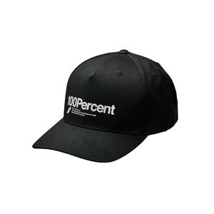 Kšiltovka 100% Manifesto Snapback černá