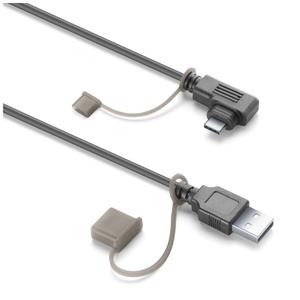 Napájecí kabel pro Interphone Ridesync USB-C/USB-A