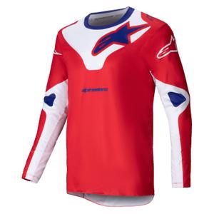 Motokrosový dres Alpinestars Racer Veil červeno-bílý