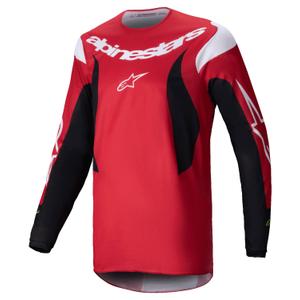 Motokrosový dres Alpinestars Fluid Haul červeno-černý