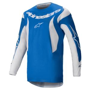 Motokrosový dres Alpinestars Fluid Haul modro-bílý