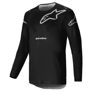 Motokrosový dres Alpinestars Racer Graphite černo-šedý