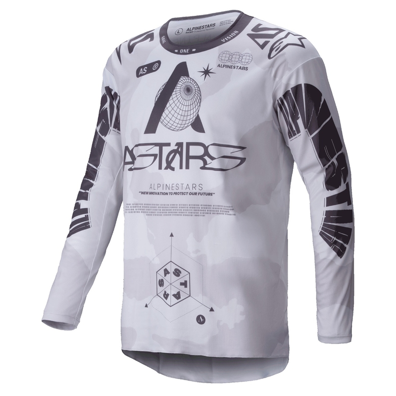 Motokrosový dres Alpinestars Racer Hollow světlá camo-hnědý