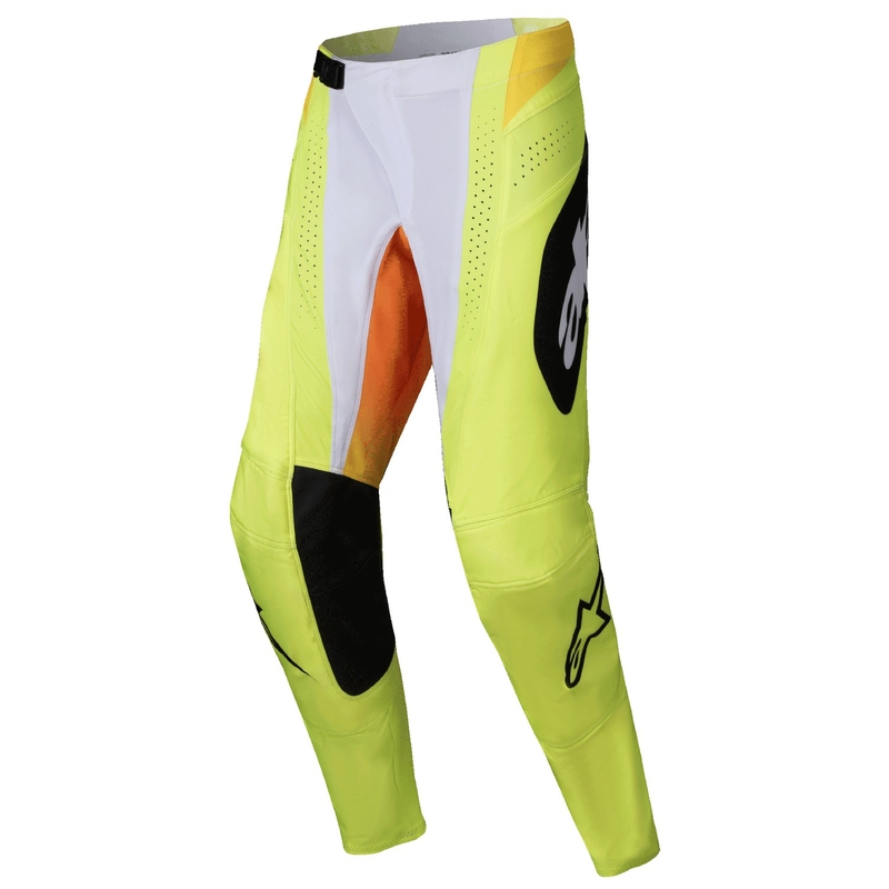Motokrosové kalhoty Alpinestars Techstar Melt žluto-černé