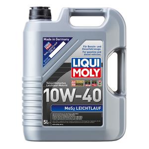 Polosyntetický motorový olej LIQUI MOLY MoS2 Leichtlauf 10W-40 5 l