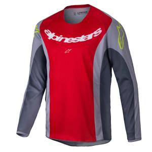 Dětský motokrosový dres Alpinestars Racer Melt červeno-šedý