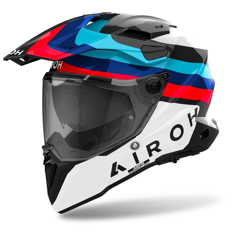 Enduro helma Airoh Commander 2 Doom lesklá černá