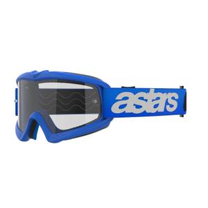 Dětské motokrosové brýle Alpinestars Vision Youth Blaze modré s čirým zorníkem
