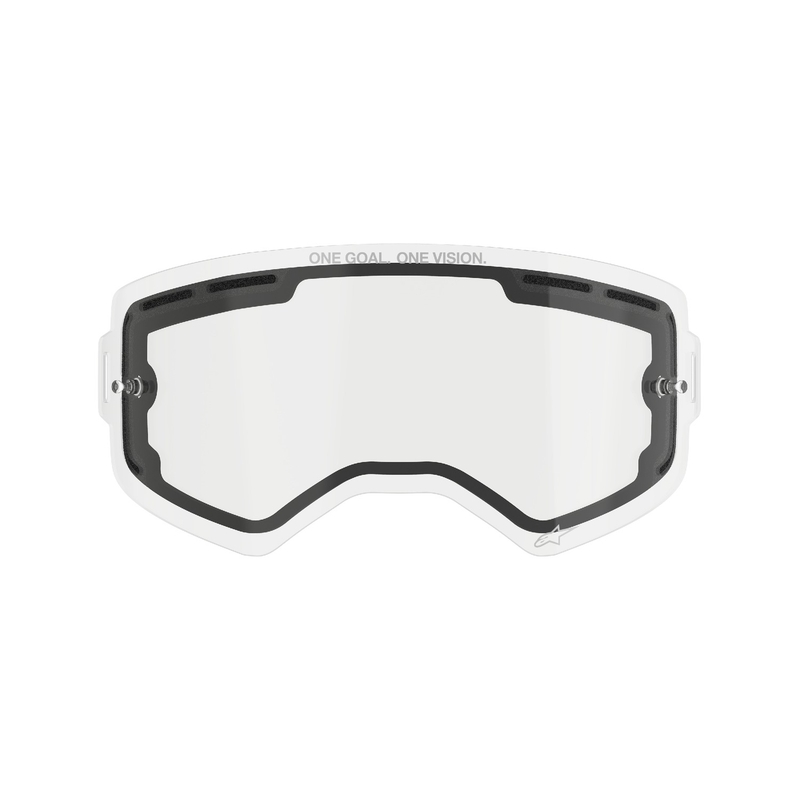 Plexi pro brýle Alpinestars Supertech dvojité antifog čiré