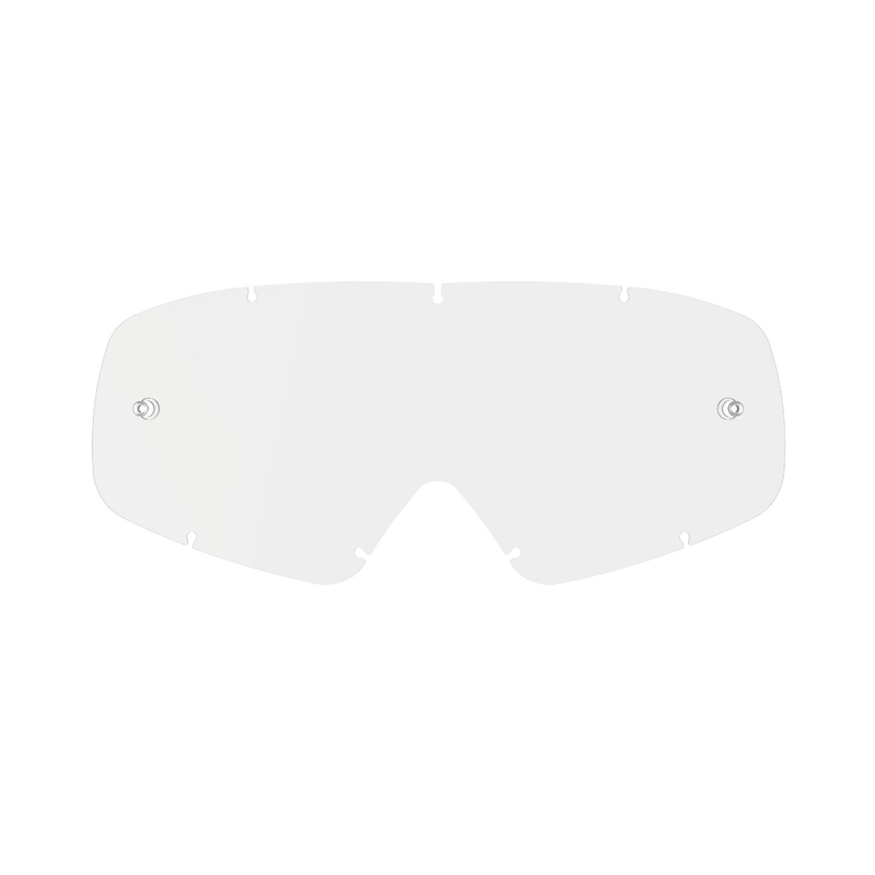 Dětské plexi pro brýle Alpinestars Vision Youth čiré