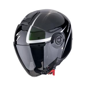 Otevřená helma na motorku Scorpion EXO-CITY II INTERCITY černá chameleon výprodej